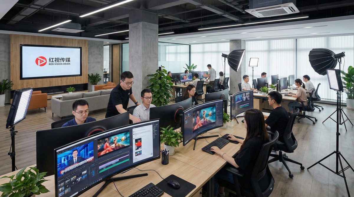 探花传媒科技有限公司办公室